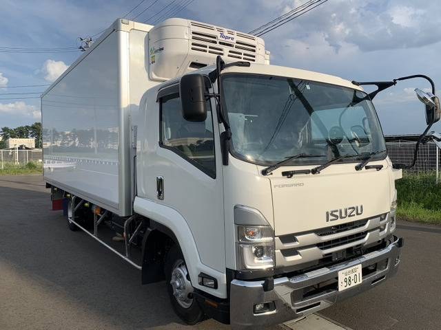 新潟市 T運送様へ納車したいすゞ 冷凍車（箱型トラック）
